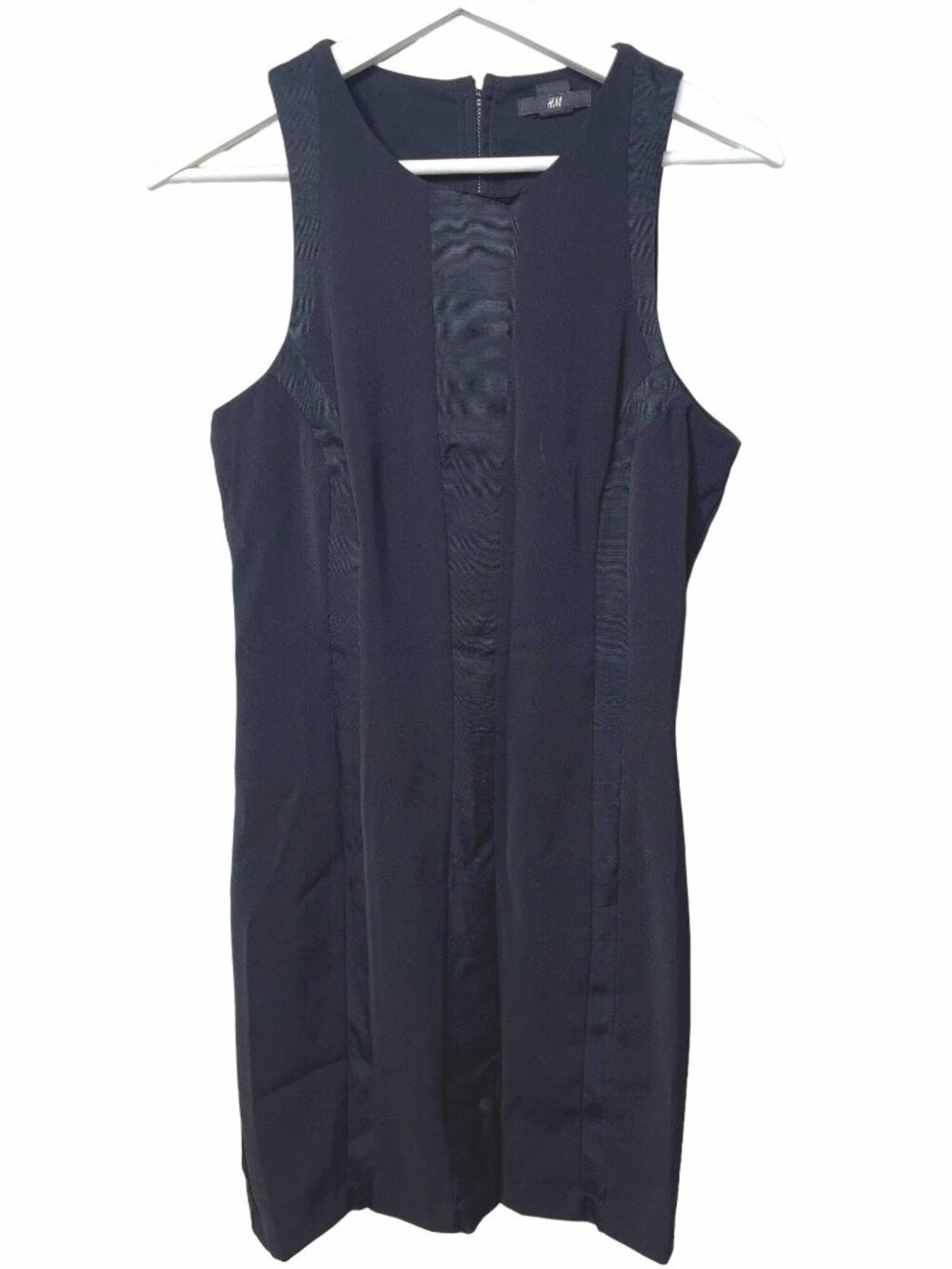 H&M Black Sleeveless Sheath Dress Size 8 Work Career